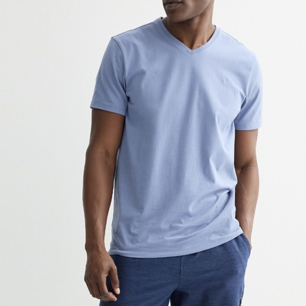Apt. 9 Men's V-Neck T-shirt Harper Blue